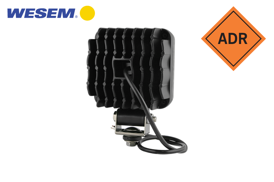 Wesem LEDF 2500lm ADR-godkänd LED Arbetslampa – Osram dioder & IP67 - Bilupplysningen