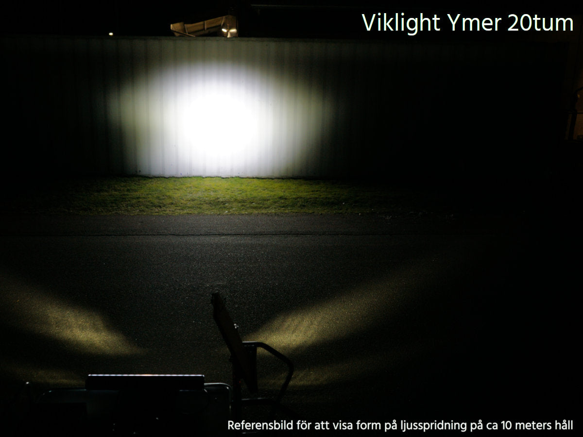 Viklight Ymer Extraljus 11 400 lm LED-ramp 20” – E-godkänd & ultratunn design - Bilupplysningen