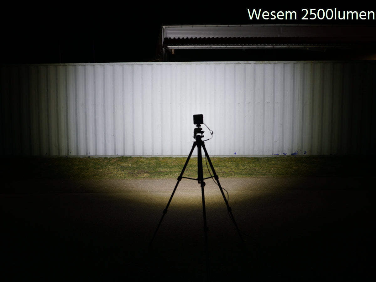 Wesem LEDF 2500lm ADR-godkänd LED Arbetslampa – Osram dioder & IP67 - Bilupplysningen