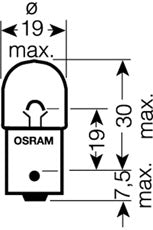 R5W (1156) Osram Ultra Life - Bilupplysningen
