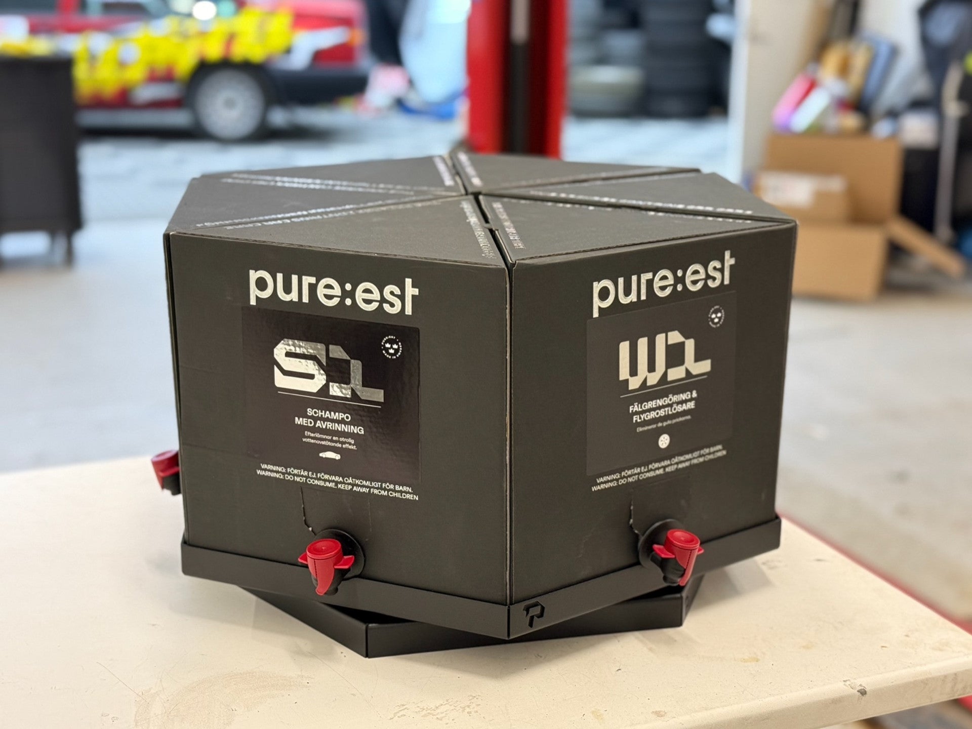 Pureest A2 Alkalisk Avfettning 5L – Koncentrat i bag-in-box - Bilupplysningen