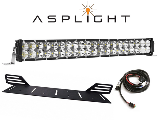 Asplight TB20 7400 lm LED-ramp 20” – Prisvärt extraljus med 300 m räckvidd - Bilupplysningen