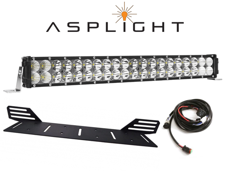 Asplight TB20 7400 lm LED-ramp 20” – Prisvärt extraljus med 300 m räckvidd - Bilupplysningen