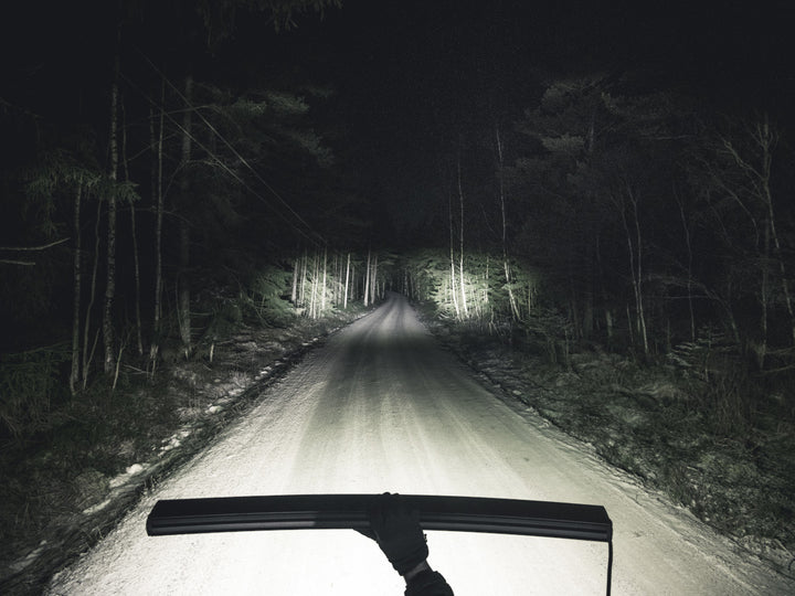 Viklight Tellus 40" 220W LED-ramp curved – E-märkt extraljus med positionsljus - Bilupplysningen