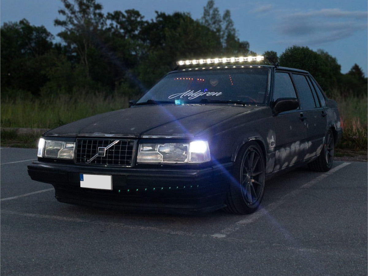 Viklight Tellus 40" LED-ramp curved – E-märkt extraljus med positionsljus - Bilupplysningen